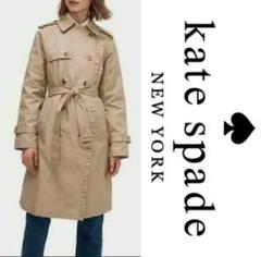 【新品タグ付き】kate spade トレンチコート kate spade new york｜ロング トレンチ コート | Rakuten