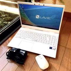 美品NECLaVie N1575/CAW(新品M.2NVMeSSD1TB) 最新2022年秋冬モデル LAVIE N15 15.6型ワイド N1585/EAL、N1573
