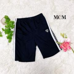 エムシーエム ハーフパンツ ウエストゴム 調節紐 メンズ【M】ブラック a982