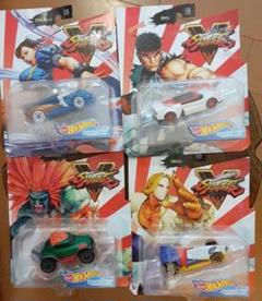 ストリートファイター ホットウィール コンプリート10種セット Hot Wheels ストリートファイター5 4台セット - メルカリ