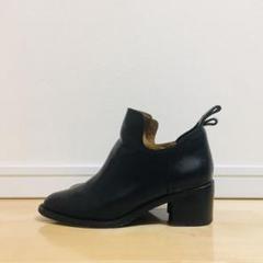 【おトク】 3.1 24.5cm 38.5 サイドジップ ショート ブーツ フィリップリム - 長靴/レインシューズ