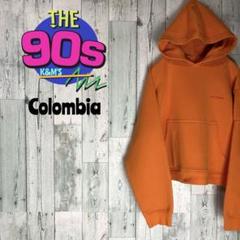 一点物　00's Y2K Columbia コロンビア　クロップド丈パーカー