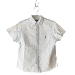 ラルフローレン 半袖シャツ 11 レディース 水色