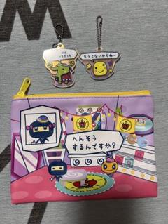 たまごっち プチプチおみせっち グッズコレクション ポーチ B アクリルチャーム