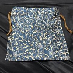 レトロ　モダン　巾着袋　小物入れ
