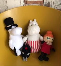 ムーミン フィギュア 4点セット moomin papa mama ぬいぐるみ