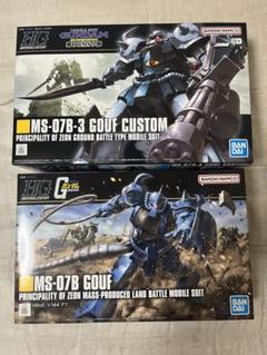 HG グフ& HGグフカスタムのセットのサムネイル