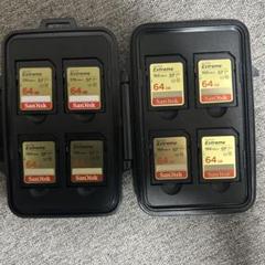 SanDisk Extreme 64GB SDカード8枚セット