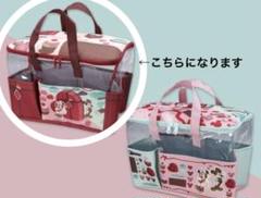ミッキー＆ミニー　ルビー＆ミントショコラ　大きなポッケ付きバスケット