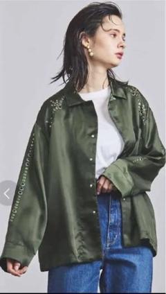 【大幅値下げ】TOGA トーガ 2021SS キュプラ サテン ジャケット 大幅値下げ】TOGA トーガ 2021SS キュプラ サテン ジャケット