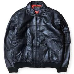 復刻 CWU-45P 羊革 フライトジャケット ブラック Mサイズ