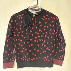 美品レッドヴァレンティノ春ニットさくらんぼ柄S