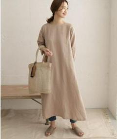 URBAN RESEARCH DOORS リネン2wayワンピース
