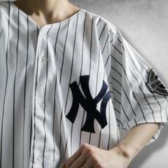 MLBニューヨークヤンキース ベースボールシャツ ゲームシャツ
