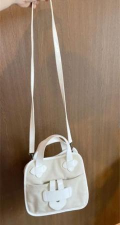 ティラマーチ ショルダーベルト付きハンドバッグ