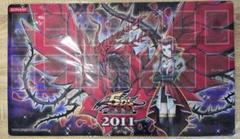 遊戯王 十六夜アキ ブラックローズドラゴン 公式プレイマット 2011年 英語版 プレイマット Win a Mat 2011 十六夜アキ & ブラック
