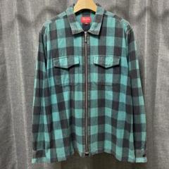 Supreme Buffalo Plaid Flannel Zip Shirtのサムネイル