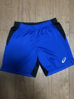 ASICS スポーツパンツ XL 青/黒