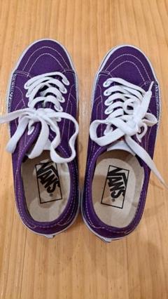 VANS パープル スニーカー