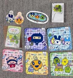 極楽湯　たまごっち　コースター　みみっち　くちぱっち　ござるっち　ピック　カード