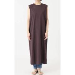 ATON エイトン スリーブレス ワンピース