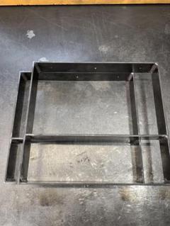 KO II (ぴん)　鉄脚 シェルフ アイアンレッグ TVボード 什器 サイズオーダー DIY用 鉄脚 アイアンレッグ アイアンシェルフ