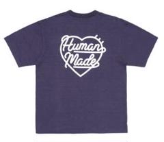 ネイビーL HUMAN MADE Heart Badge Tシャツ Tee