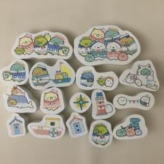 すみっコぐらし　しろくまのふるさと　つみき　木製パズル　①