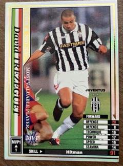 最安値 WCCF 2001-2002 MVP ダヴィド•トレゼゲ　ユヴェントス