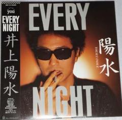 LPレコード 井上陽水 EVERY NIGHT