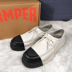 【CAMPER】Junction ジャンクション 27 レザーシューズ ホワイト