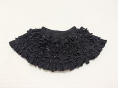 wonnyribbon front shop black denim skirt