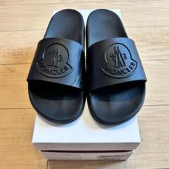 レア　moncler モンクレール　　レザーサンダル MONCLER モンクレール レディースサンダル 4L00110 M3808