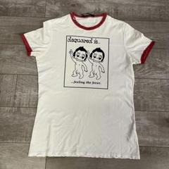 Dsquared2 グラフィックTシャツ M ヴィンテージ加工