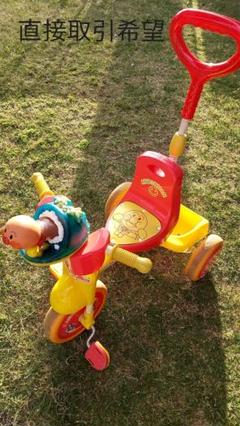 アンパンマン 三輪車 音声 おしゃべり アンパンマン バイキンマン キッズ 子供 アンパンマン おでかけ三輪車 おしゃべりアンパンマンSP 三輪車