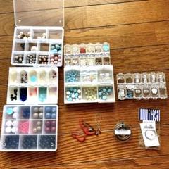 お買い得　アクセサリーパーツ　シルクパール入り