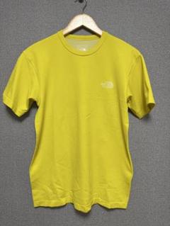 【超美品】THE NORTH FACE ジャガード スクエアロゴクルー イエロー