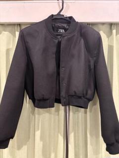 2025年最新】zara クロップドボンバージャケットの人気アイテム