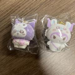 ちいかわ サンリオ コラボ フロッキー チャーム モモンガ クロミ