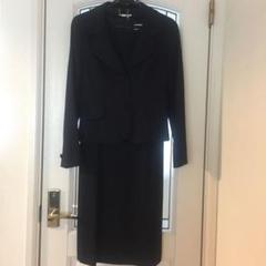 お受験スーツ 私立中学入学 ブラックフォーマル 喪服 スーツ