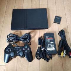 動作品　薄型プレイステーション2 本体 SCPH-79000　ブラック