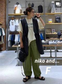 [人気スタッフプロデュース企画] WAYオシャレベスト niko and 人気スタッフプロデュース wayオシャレベスト 黒