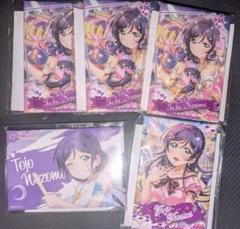即購入可 新品未開封 東條希 スクエア缶バッジ 5点 アトレ秋葉原 ラブライブ