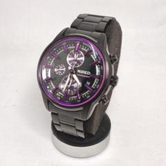 SEIKO WIRED クロノグラフ ブラック/パープル7T92-0LB0 楽天市場】セイコー SEIKO ワイアード WIRED メンズ 腕時計 7T92