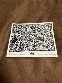 Keith Haring ×H&M ミッキーステッカー