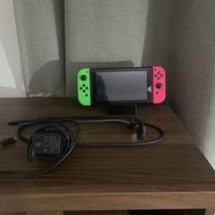 Nintendo Switch 本体 グリーン/ピンク - メルカリ