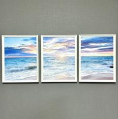 No.222フレーム付きキャンバスアート　オシャレ絵画　風景画　海絵画 No.222フレーム付きキャンバスアート オシャレ絵画 風景画 海