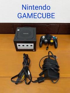 No.163 Nintendo GAMECUBE GC ゲームキューブ 黒 本体