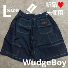 【wudge boy】デニム カバーオール&ハーフパンツ（青セットアップ） WudgeBoy（ワッジボーイ）の「denim pants（デニムパンツ）」 - WEAR