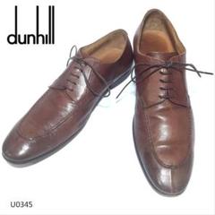 dunhill ビジネスシューズ Uチップ ブラウン 40 レースアップ